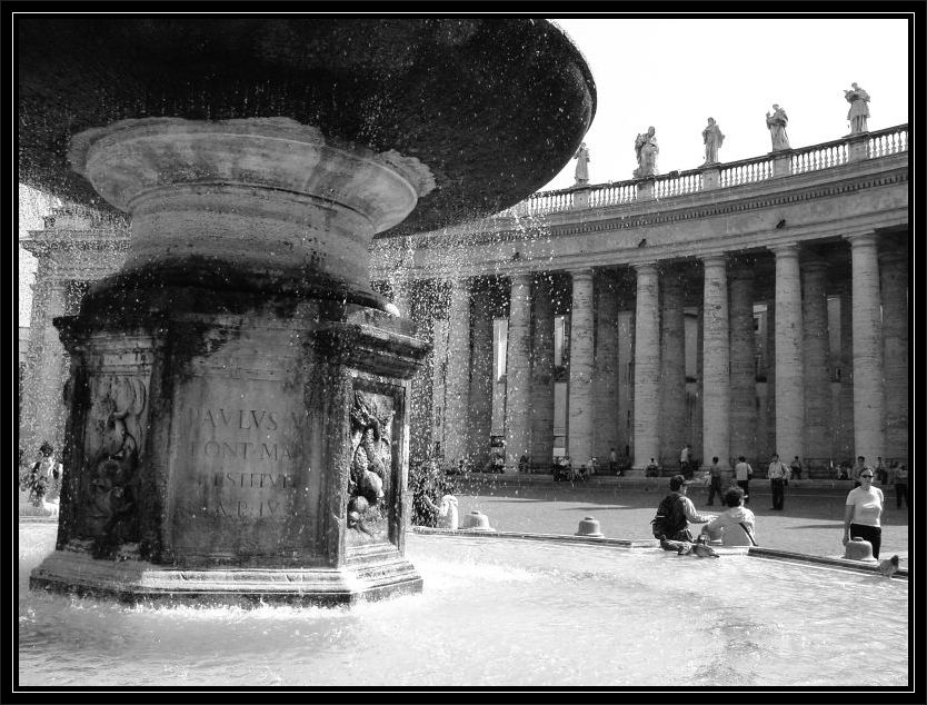 Roma in bianco e nero